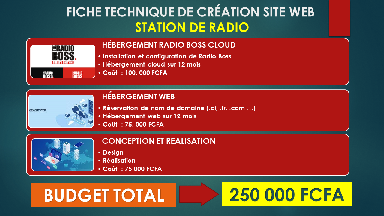 CREATION DE SITE WEB